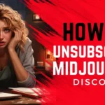 how to unsubscribe midjourney discord