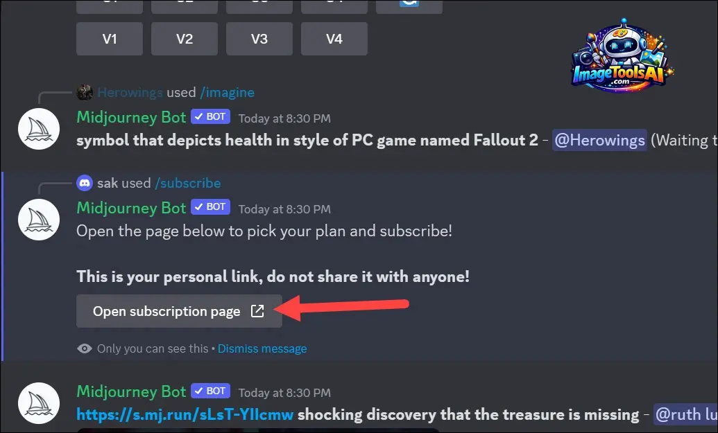 how to unsubscribe midjourney discord