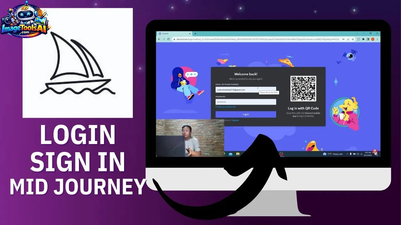 midjourney login