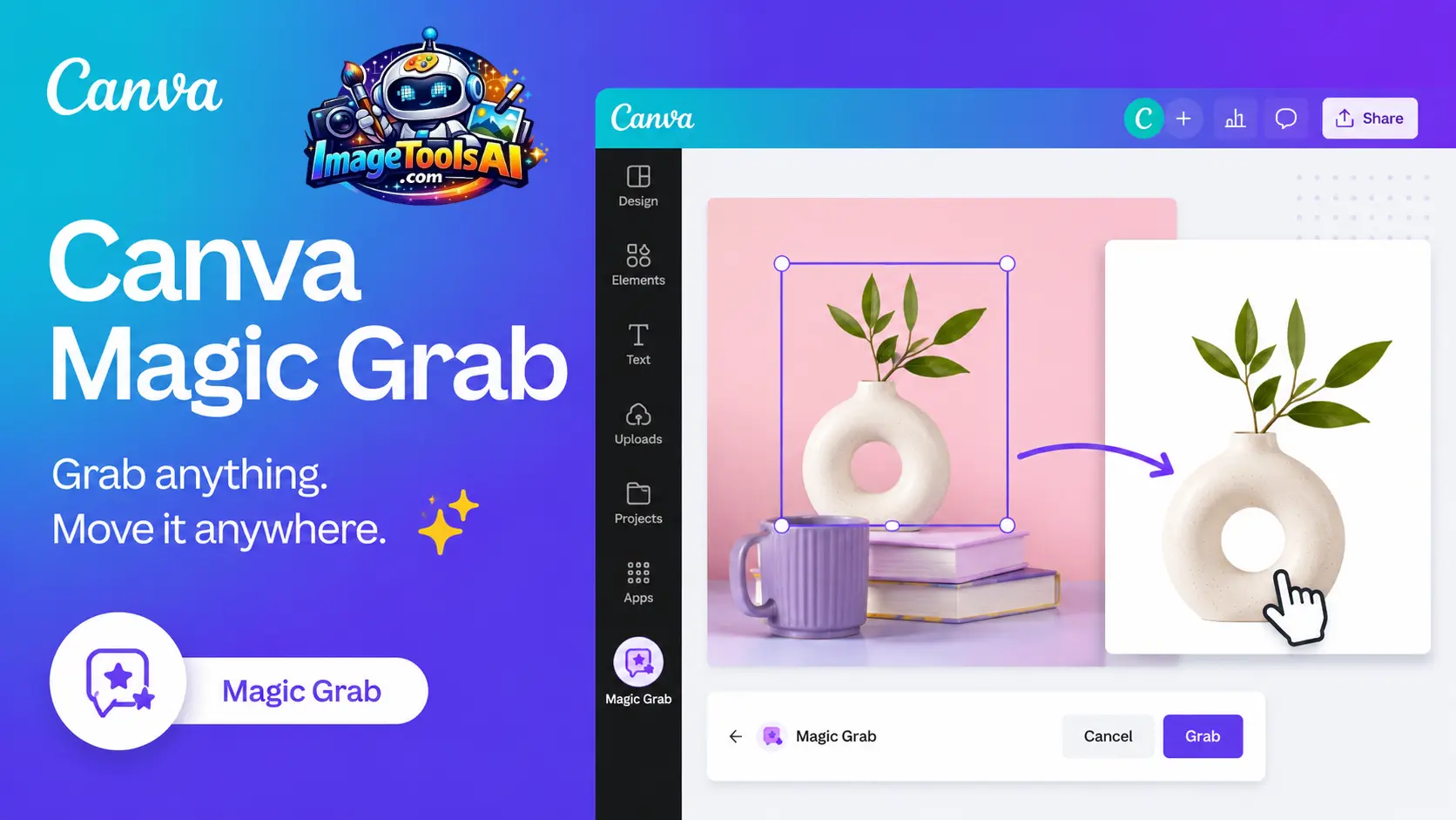 Canva Magic Grab
