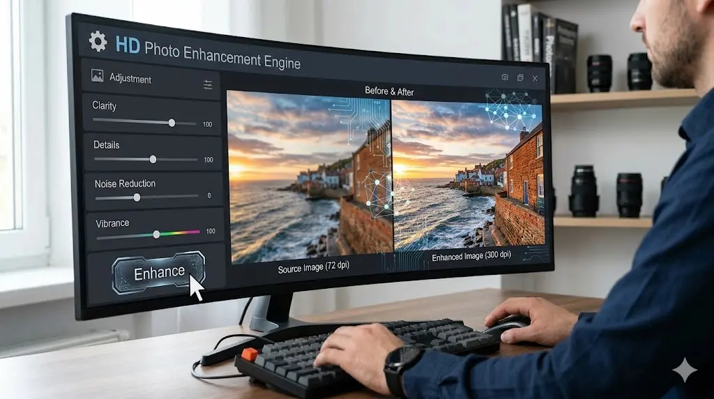 HD Photo Enhancement Engine