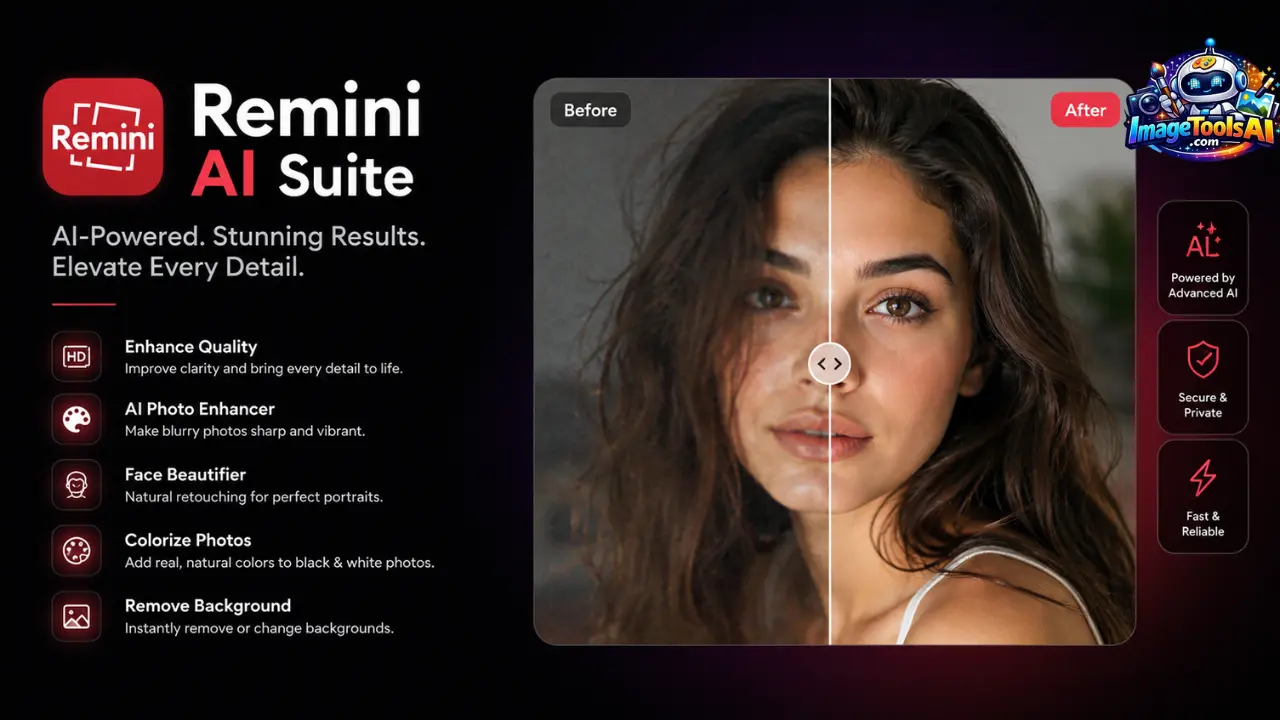 Modern Remini AI Suite