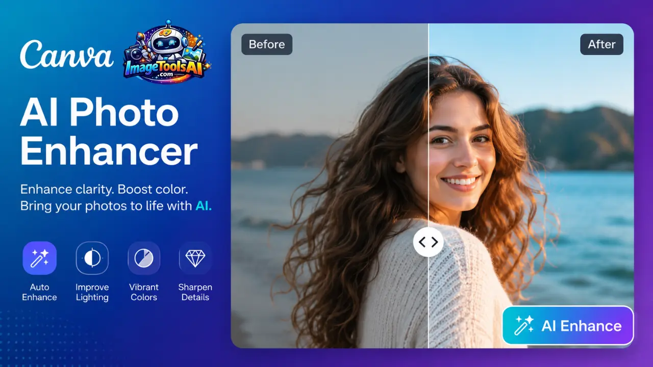 Canva AI Photo Enhancer