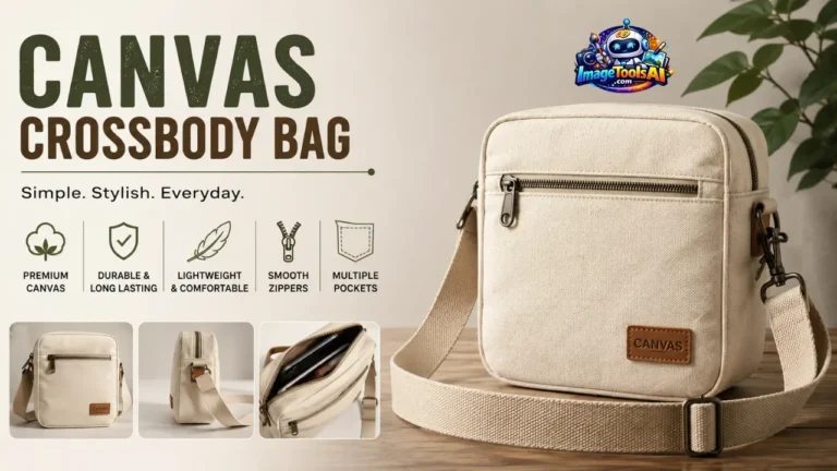 canvas crossbody bag