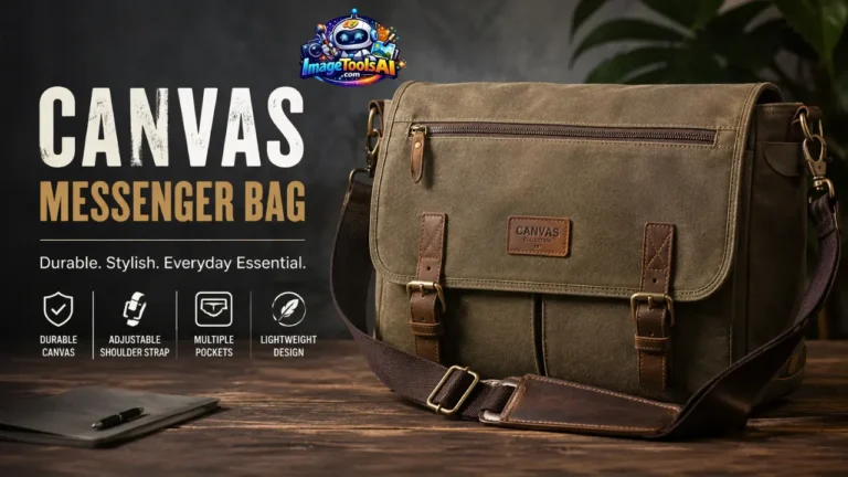 canvas messenger bag