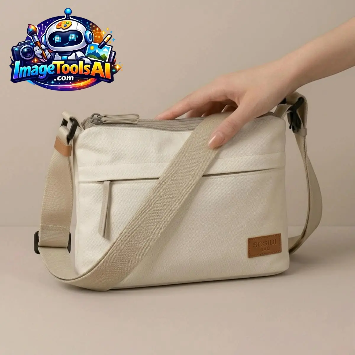 canvas crossbody bag