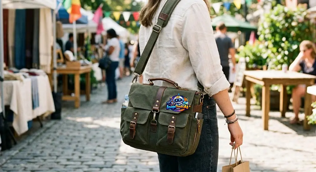 canvas crossbody bag