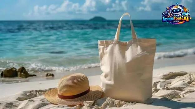 canvas bag beach