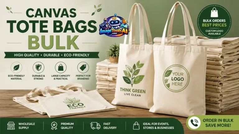 canvas tote bags bulk