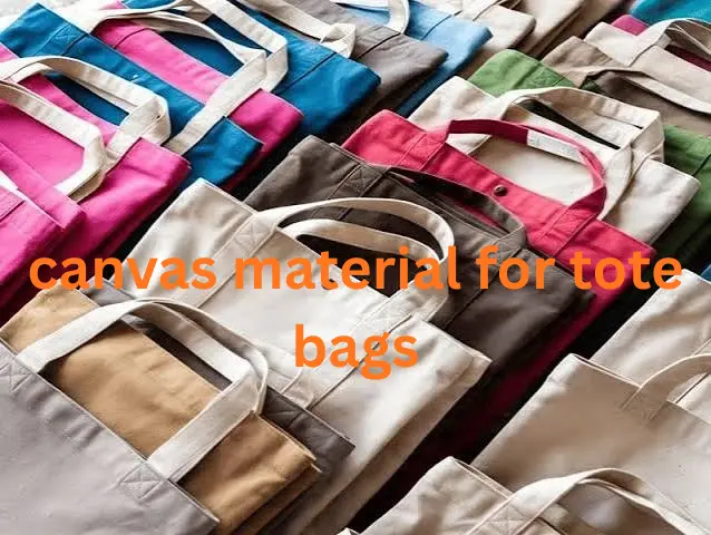 canvas material for tote bags