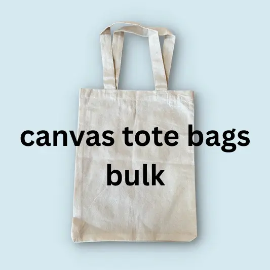 canvas tote bags bulk