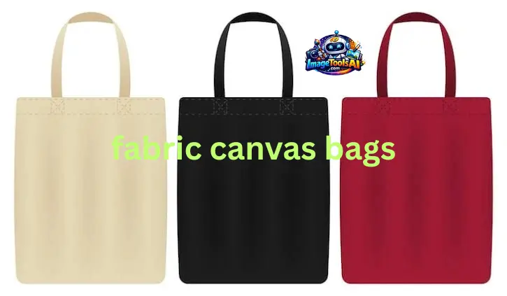 fabric canvas bags