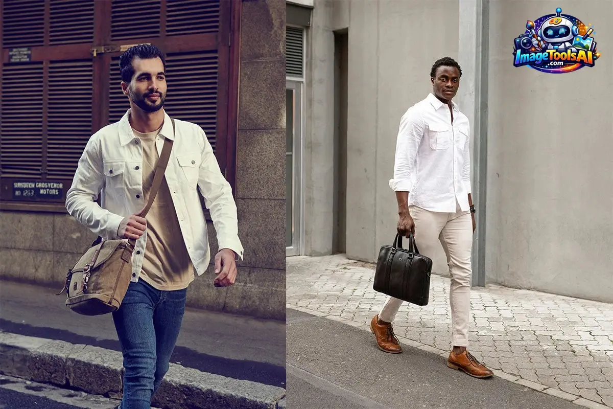 how to style canvas and leather bag styleforum